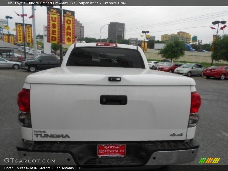 Super White / Graphite Gray 2009 Toyota Tundra Limited CrewMax 4x4