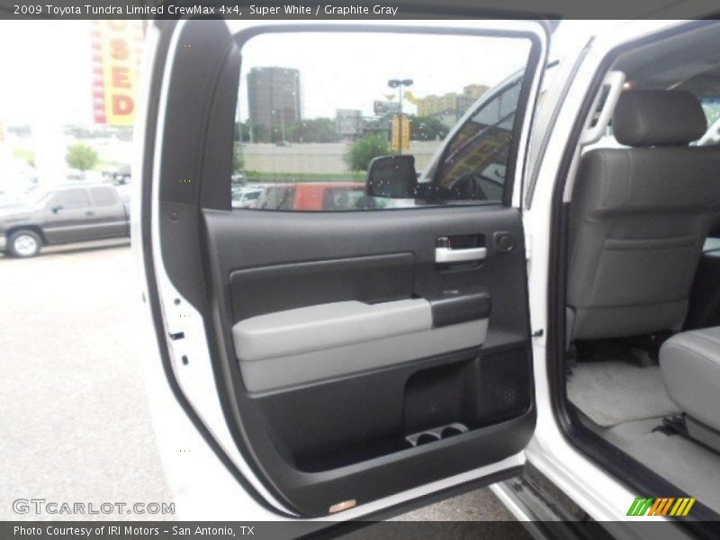 Super White / Graphite Gray 2009 Toyota Tundra Limited CrewMax 4x4