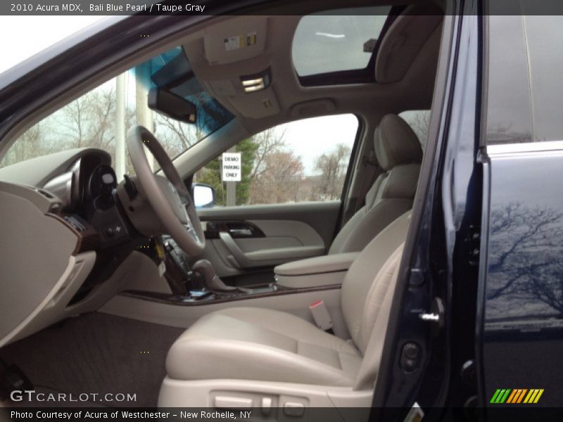 Bali Blue Pearl / Taupe Gray 2010 Acura MDX