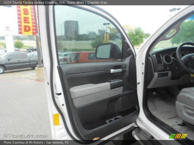 Super White / Graphite Gray 2009 Toyota Tundra Limited CrewMax 4x4