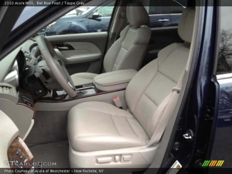 Bali Blue Pearl / Taupe Gray 2010 Acura MDX