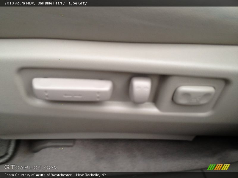 Bali Blue Pearl / Taupe Gray 2010 Acura MDX