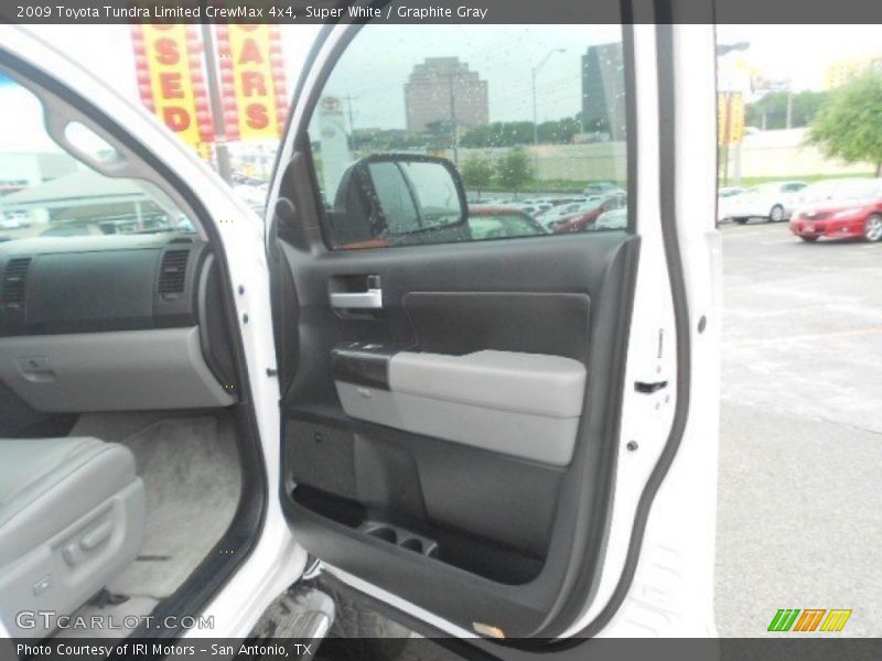 Super White / Graphite Gray 2009 Toyota Tundra Limited CrewMax 4x4