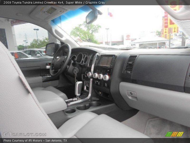 Super White / Graphite Gray 2009 Toyota Tundra Limited CrewMax 4x4