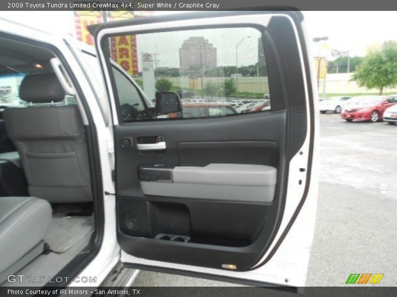 Super White / Graphite Gray 2009 Toyota Tundra Limited CrewMax 4x4