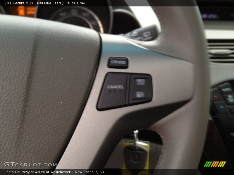 Bali Blue Pearl / Taupe Gray 2010 Acura MDX