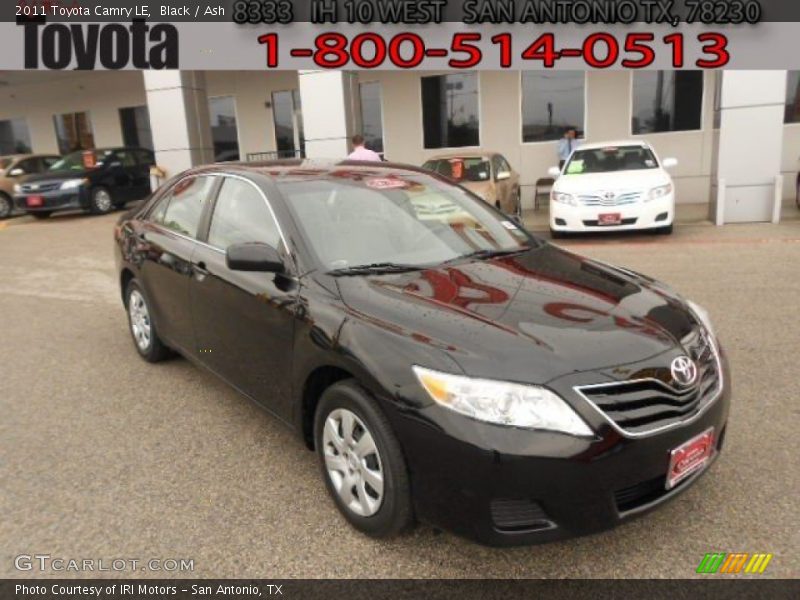 Black / Ash 2011 Toyota Camry LE