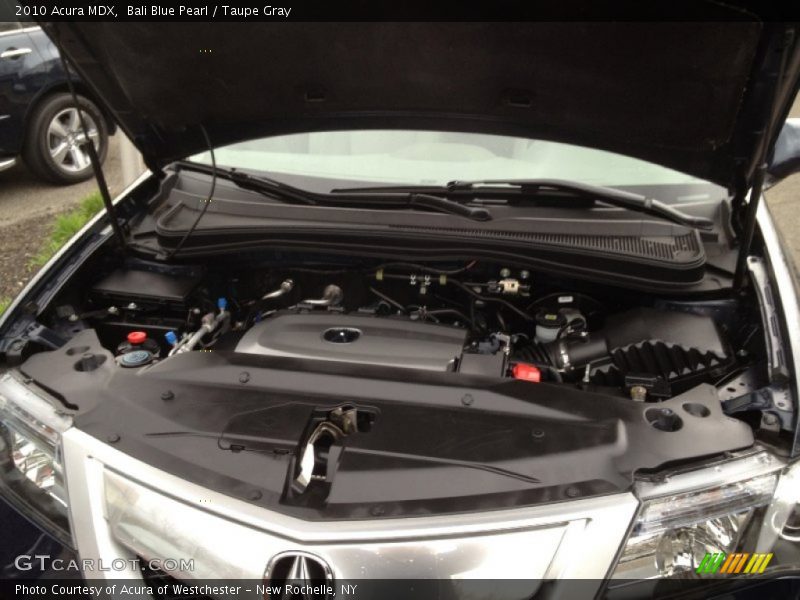 Bali Blue Pearl / Taupe Gray 2010 Acura MDX