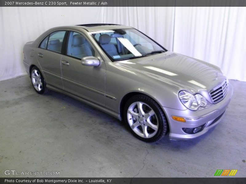 Pewter Metallic / Ash 2007 Mercedes-Benz C 230 Sport
