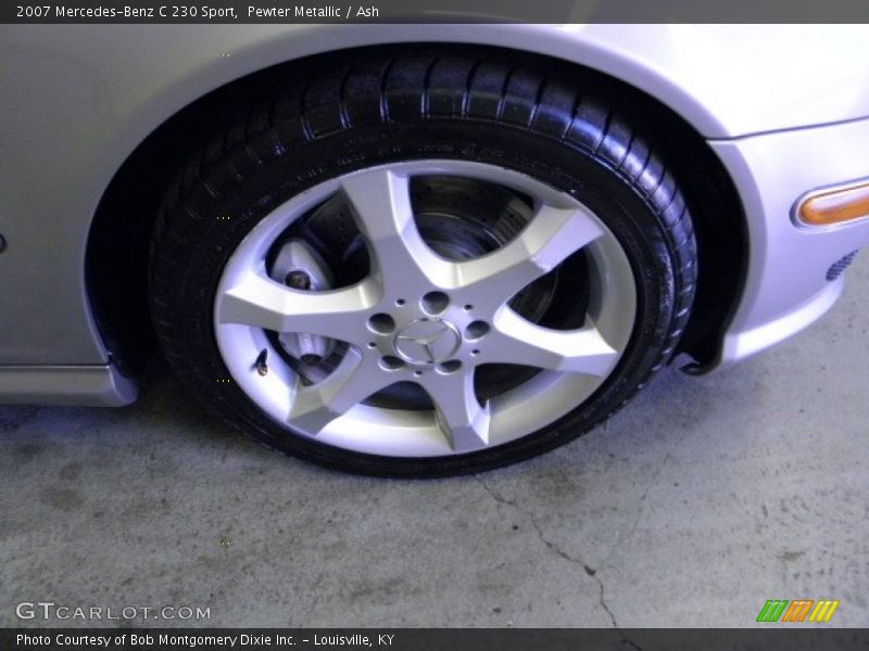 Pewter Metallic / Ash 2007 Mercedes-Benz C 230 Sport