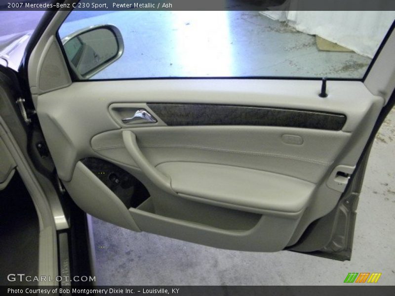 Pewter Metallic / Ash 2007 Mercedes-Benz C 230 Sport