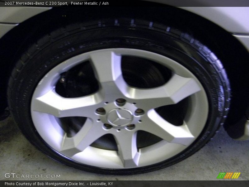 Pewter Metallic / Ash 2007 Mercedes-Benz C 230 Sport