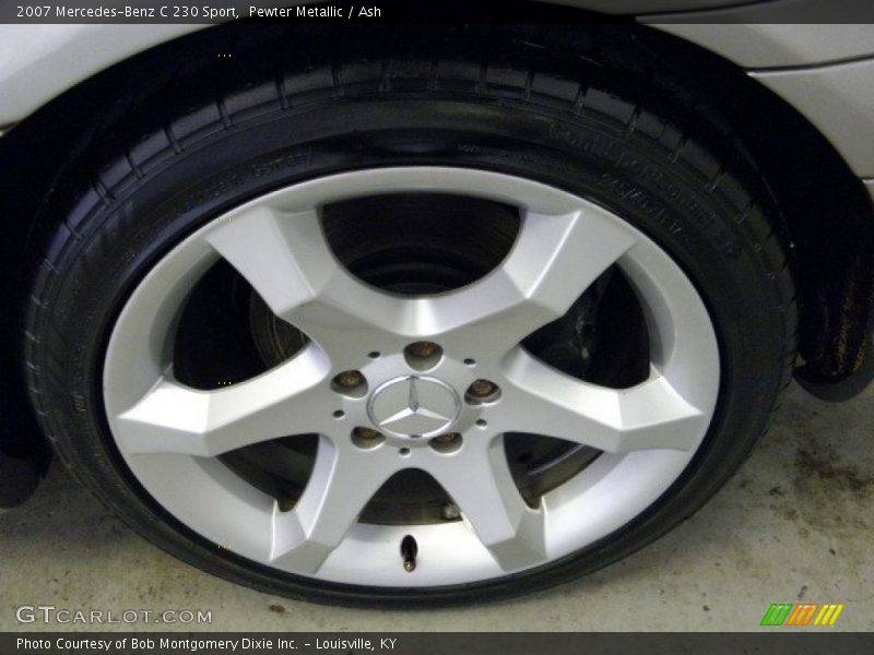 Pewter Metallic / Ash 2007 Mercedes-Benz C 230 Sport