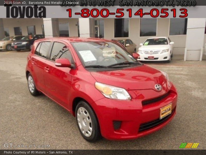 Barcelona Red Metallic / Charcoal 2010 Scion xD