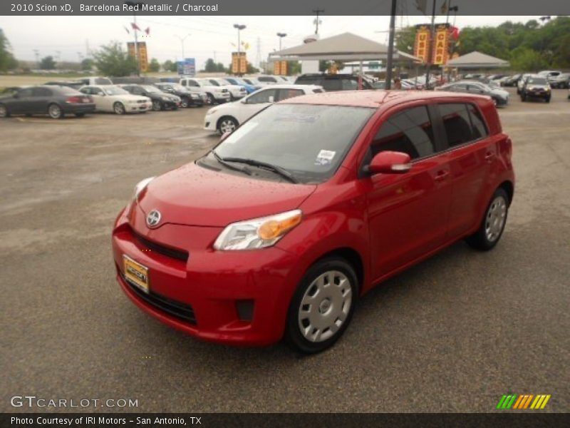 Barcelona Red Metallic / Charcoal 2010 Scion xD