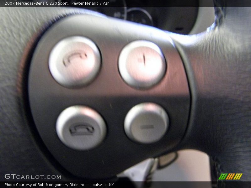 Pewter Metallic / Ash 2007 Mercedes-Benz C 230 Sport