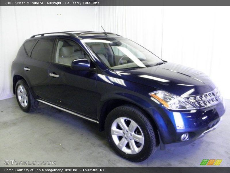 Midnight Blue Pearl / Cafe Latte 2007 Nissan Murano SL