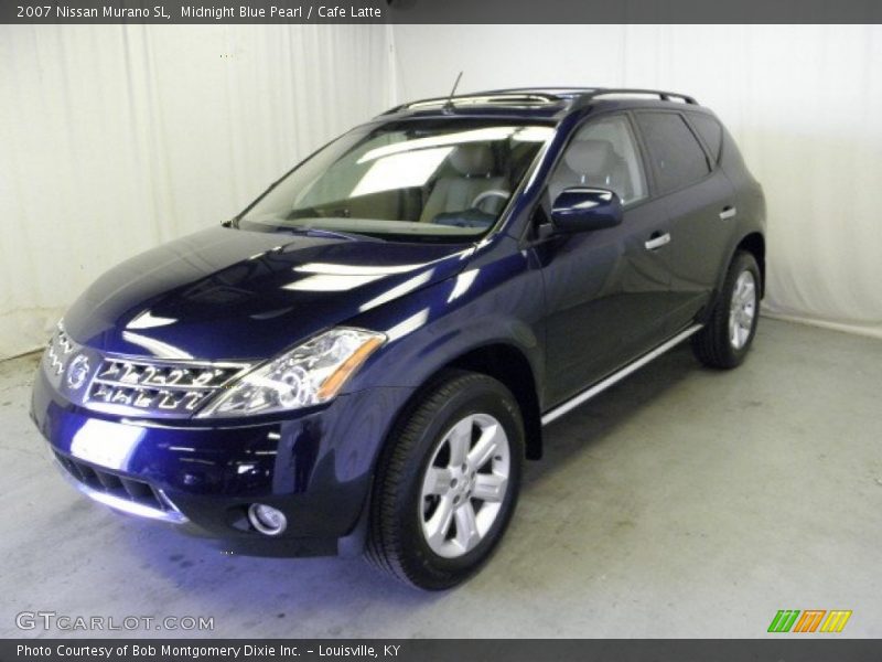 Midnight Blue Pearl / Cafe Latte 2007 Nissan Murano SL