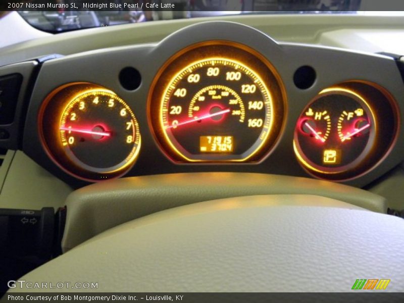 Midnight Blue Pearl / Cafe Latte 2007 Nissan Murano SL