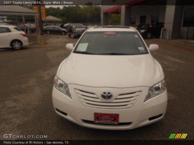 Super White / Bisque 2007 Toyota Camry LE V6