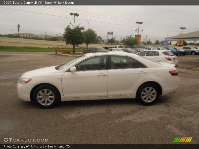 Super White / Bisque 2007 Toyota Camry LE V6