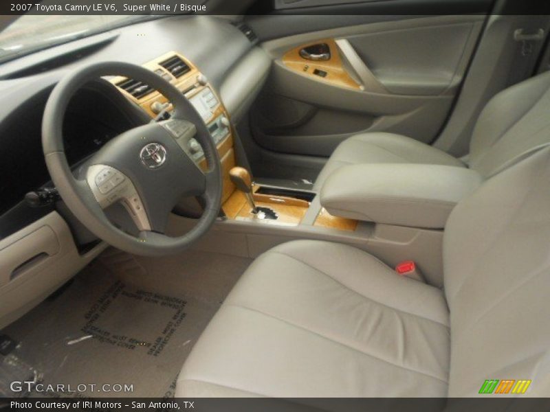 Super White / Bisque 2007 Toyota Camry LE V6