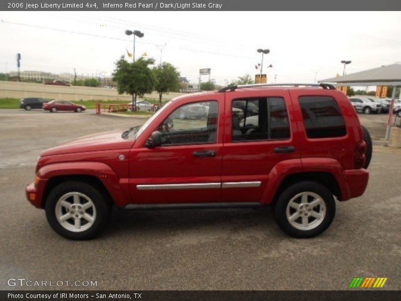 Inferno Red Pearl / Dark/Light Slate Gray 2006 Jeep Liberty Limited 4x4