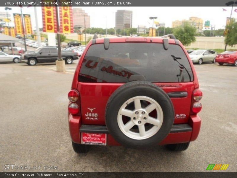 Inferno Red Pearl / Dark/Light Slate Gray 2006 Jeep Liberty Limited 4x4