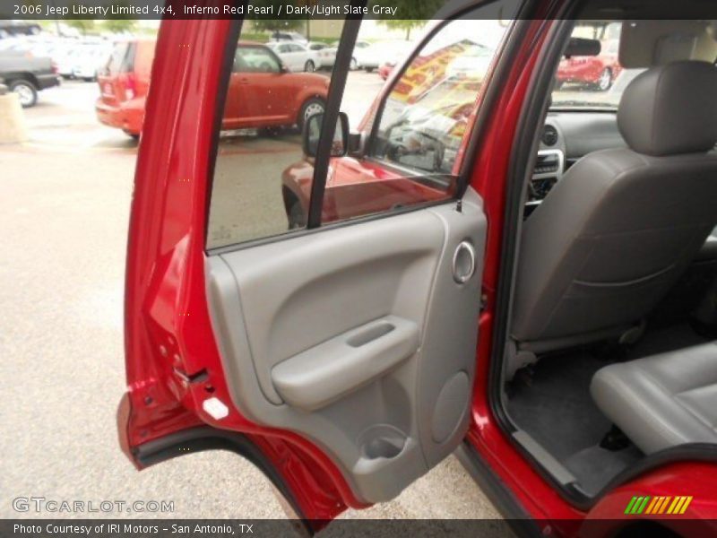 Inferno Red Pearl / Dark/Light Slate Gray 2006 Jeep Liberty Limited 4x4