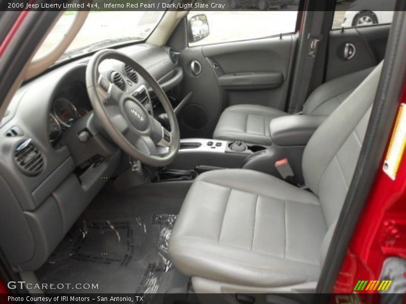 Inferno Red Pearl / Dark/Light Slate Gray 2006 Jeep Liberty Limited 4x4