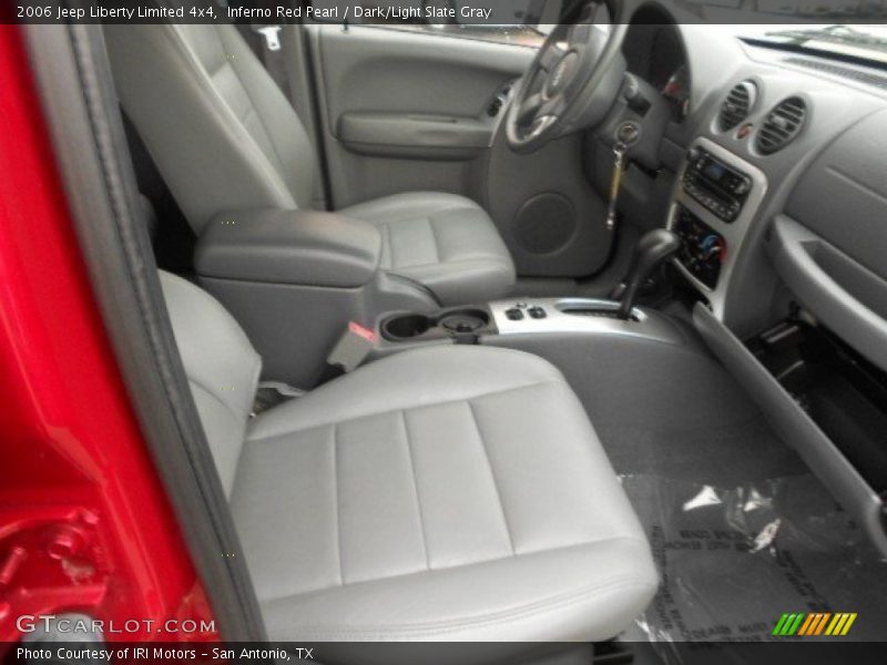 Inferno Red Pearl / Dark/Light Slate Gray 2006 Jeep Liberty Limited 4x4
