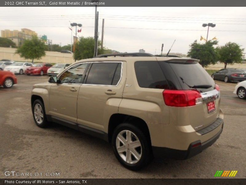 Gold Mist Metallic / Brownstone 2012 GMC Terrain SLT