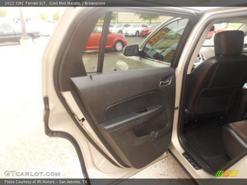 Gold Mist Metallic / Brownstone 2012 GMC Terrain SLT