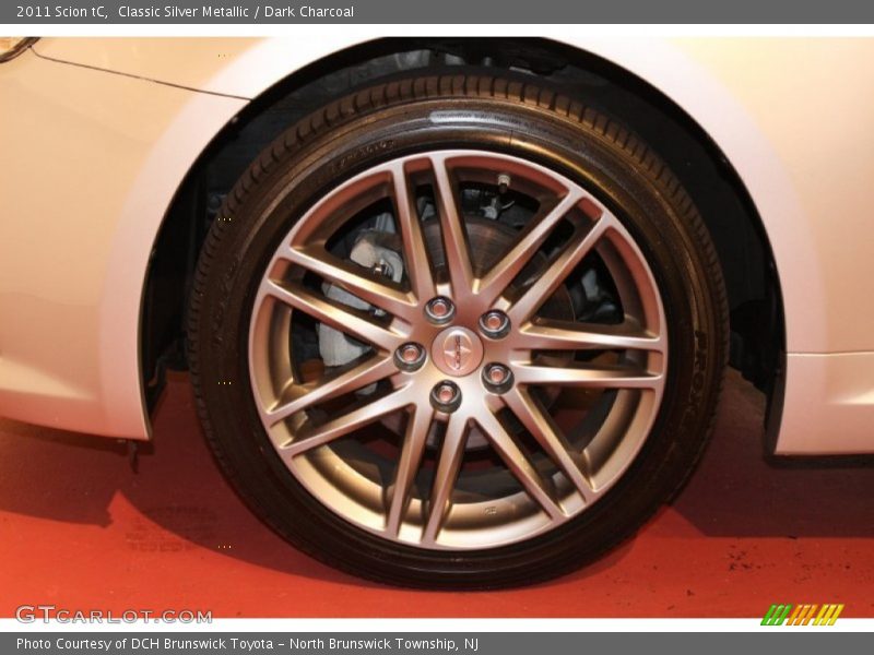 Classic Silver Metallic / Dark Charcoal 2011 Scion tC