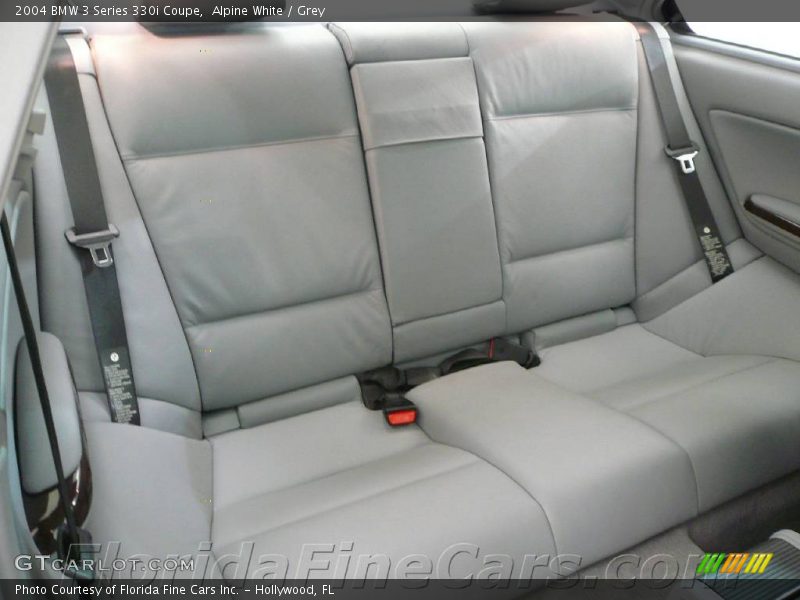 Alpine White / Grey 2004 BMW 3 Series 330i Coupe