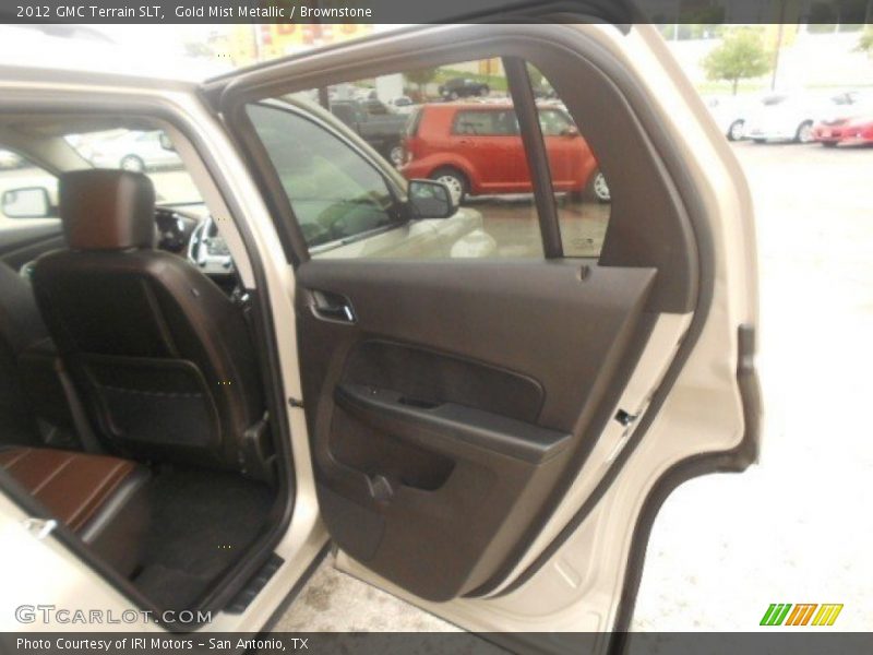 Gold Mist Metallic / Brownstone 2012 GMC Terrain SLT