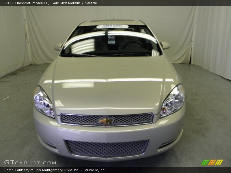 Gold Mist Metallic / Neutral 2012 Chevrolet Impala LT