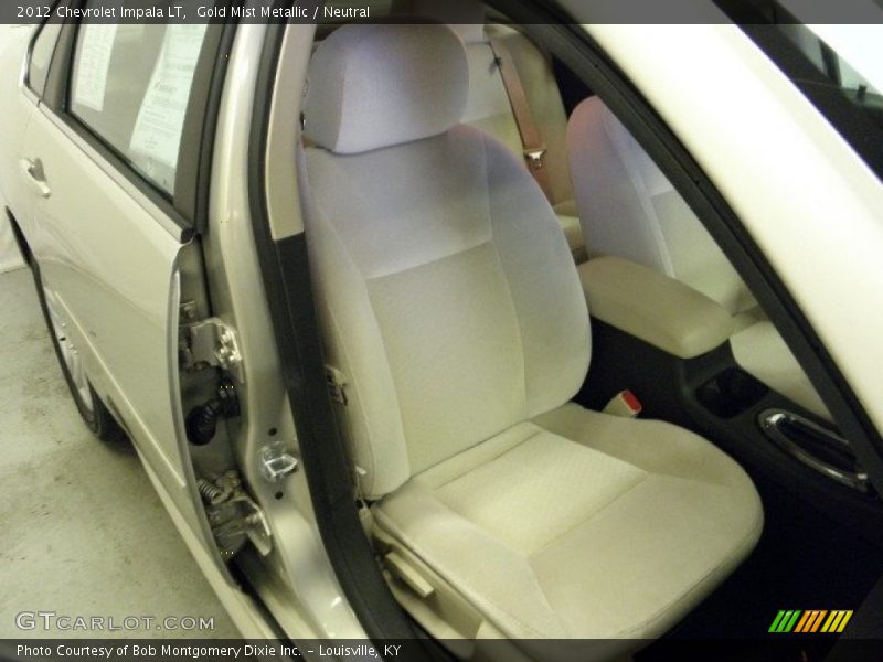 Gold Mist Metallic / Neutral 2012 Chevrolet Impala LT