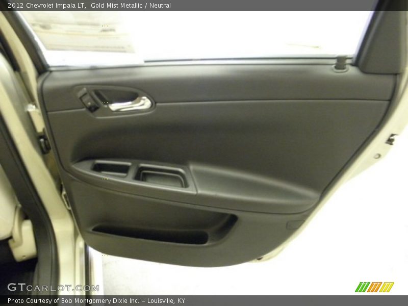 Gold Mist Metallic / Neutral 2012 Chevrolet Impala LT