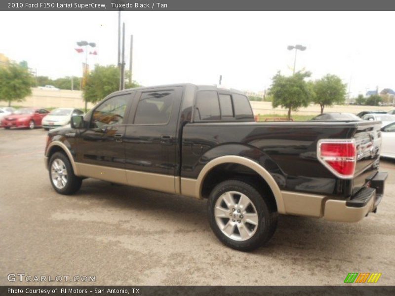 Tuxedo Black / Tan 2010 Ford F150 Lariat SuperCrew