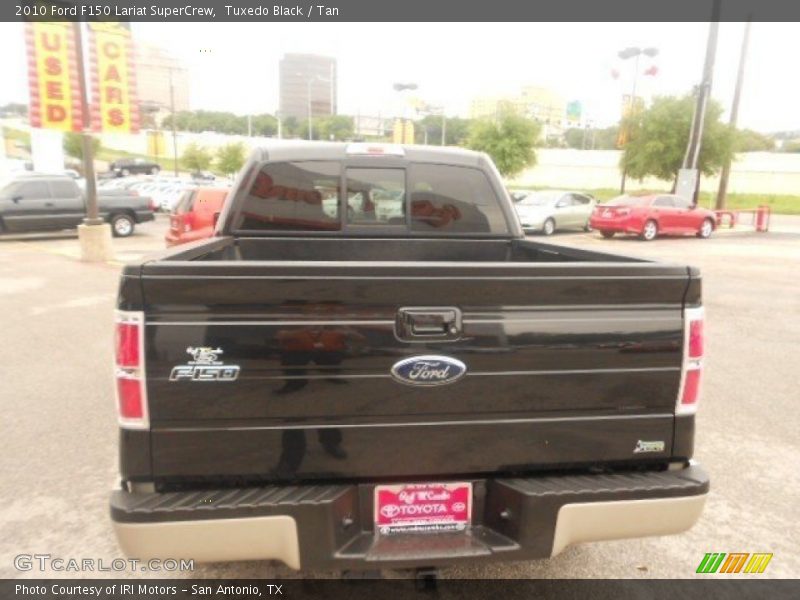 Tuxedo Black / Tan 2010 Ford F150 Lariat SuperCrew