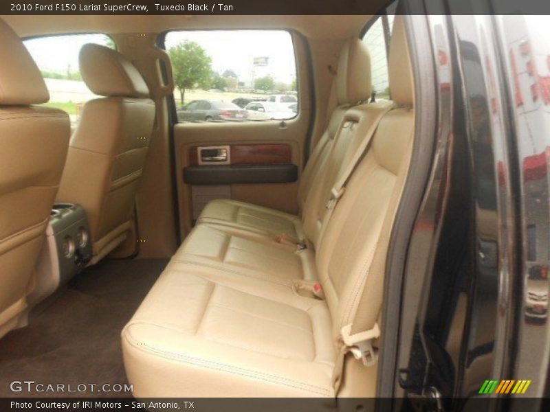 Tuxedo Black / Tan 2010 Ford F150 Lariat SuperCrew