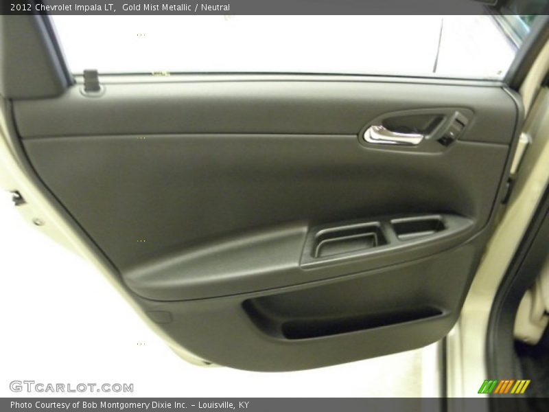 Gold Mist Metallic / Neutral 2012 Chevrolet Impala LT