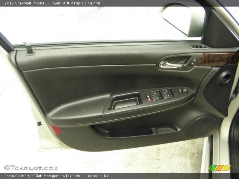 Gold Mist Metallic / Neutral 2012 Chevrolet Impala LT