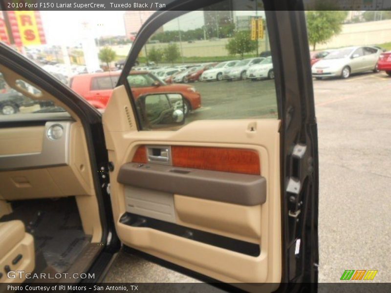 Tuxedo Black / Tan 2010 Ford F150 Lariat SuperCrew