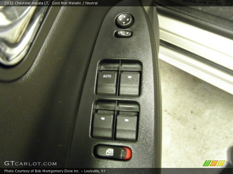 Gold Mist Metallic / Neutral 2012 Chevrolet Impala LT