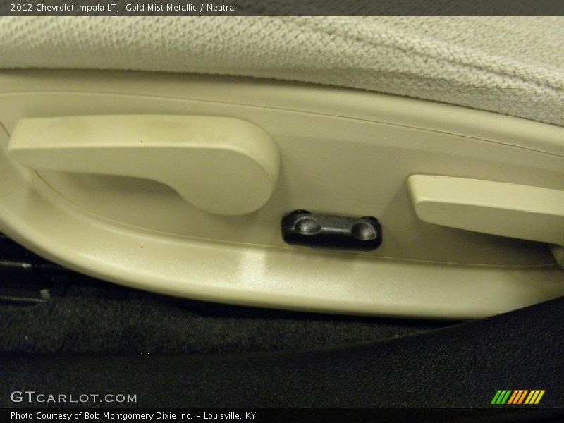 Gold Mist Metallic / Neutral 2012 Chevrolet Impala LT