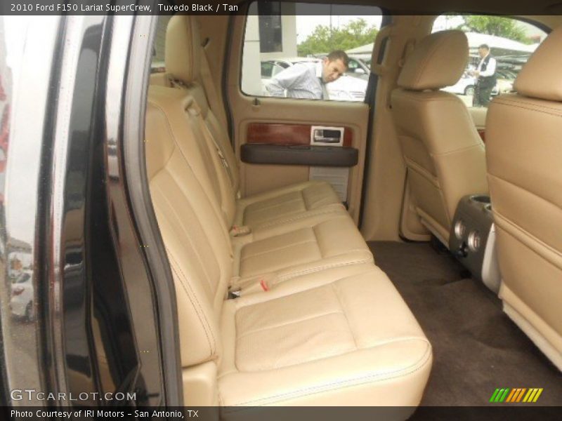 Tuxedo Black / Tan 2010 Ford F150 Lariat SuperCrew