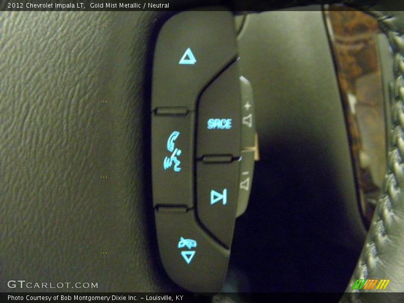 Gold Mist Metallic / Neutral 2012 Chevrolet Impala LT