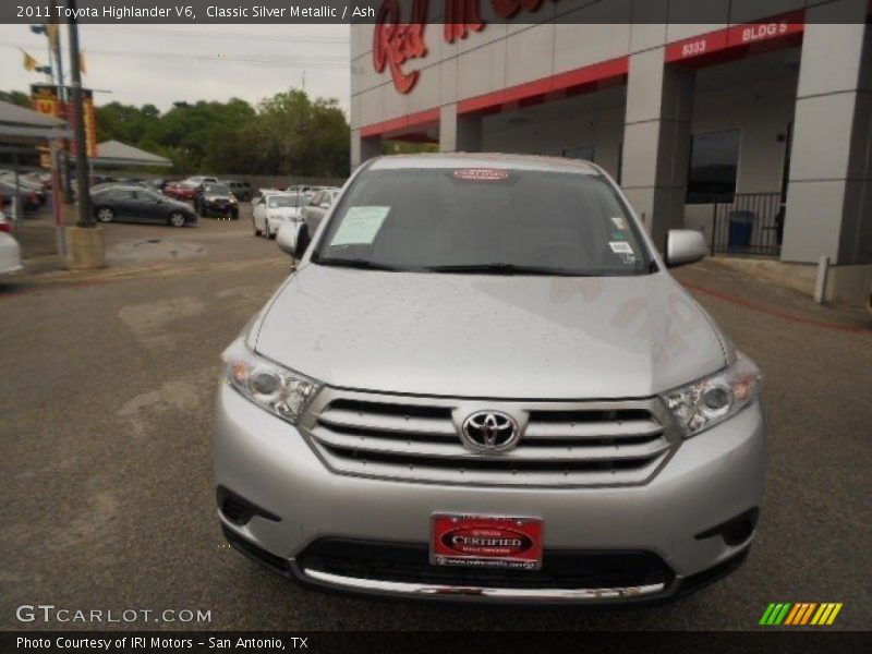 Classic Silver Metallic / Ash 2011 Toyota Highlander V6